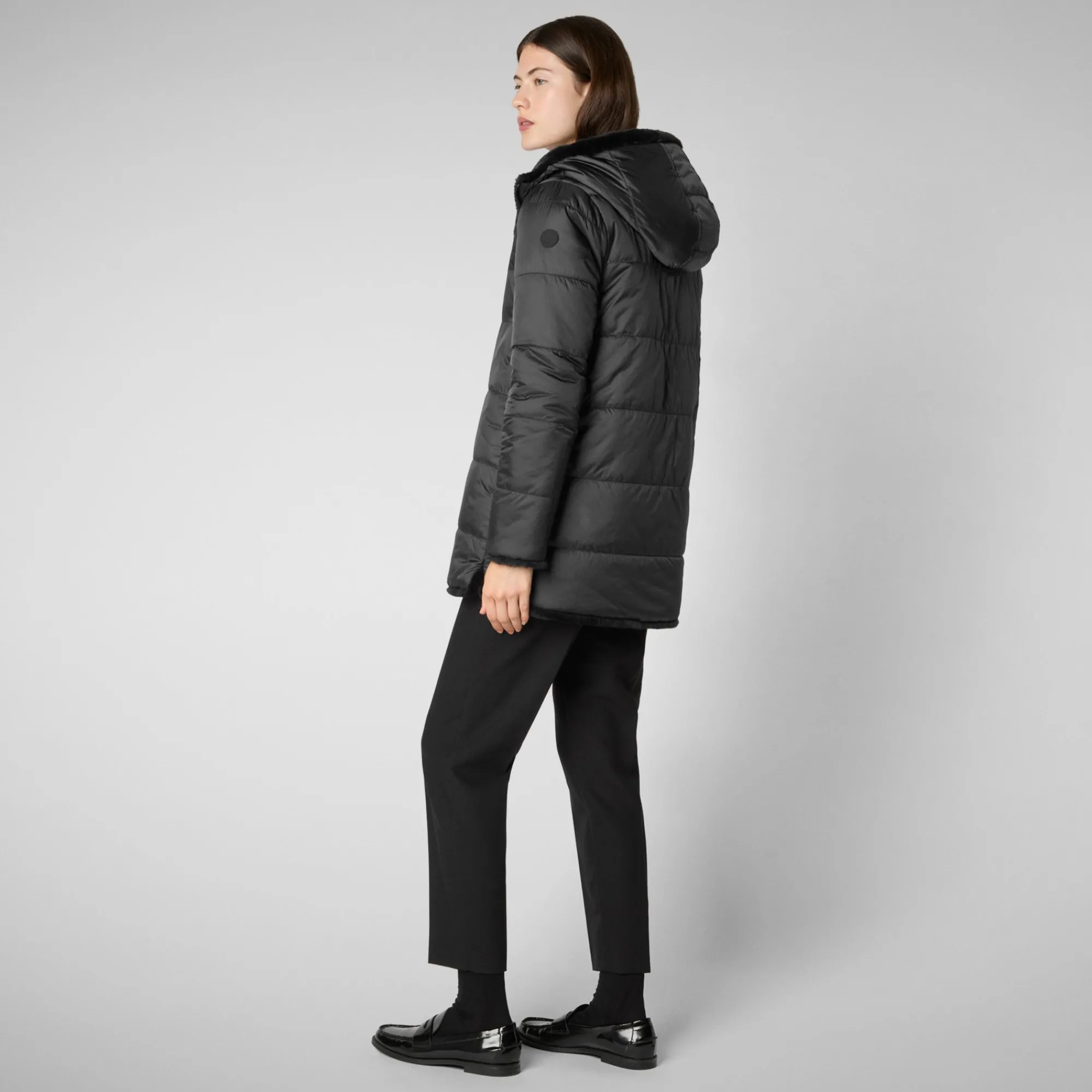 womens_hooded_reversible_jacket_bridget_in_black_5-1.webp Outlet Save The Duck Women's Hooded Reversible Jacket Bridget in Black