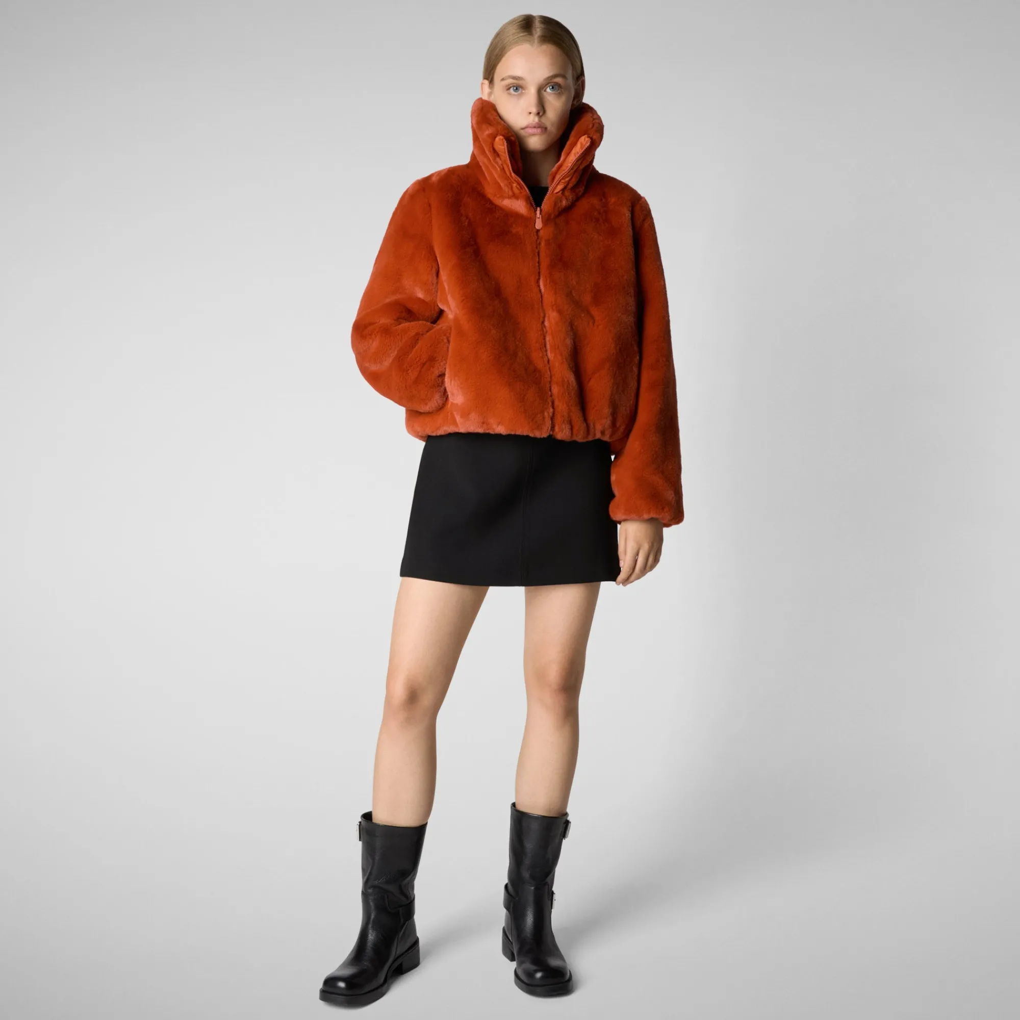 Flash Sale Save The Duck Women's jacket kina in maple orange MapleOrange
