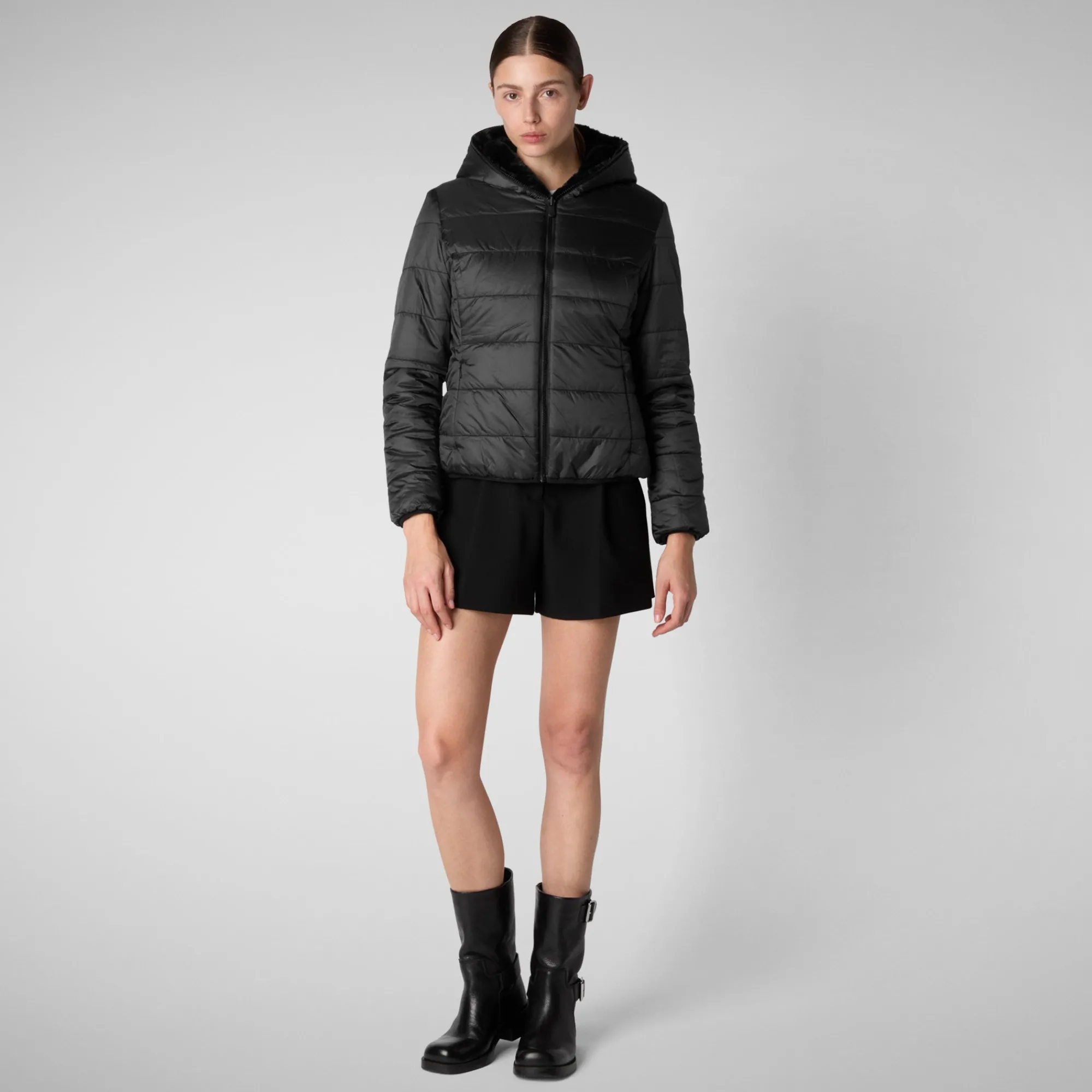 Best Sale Save The Duck Women's jacket Laila in Black