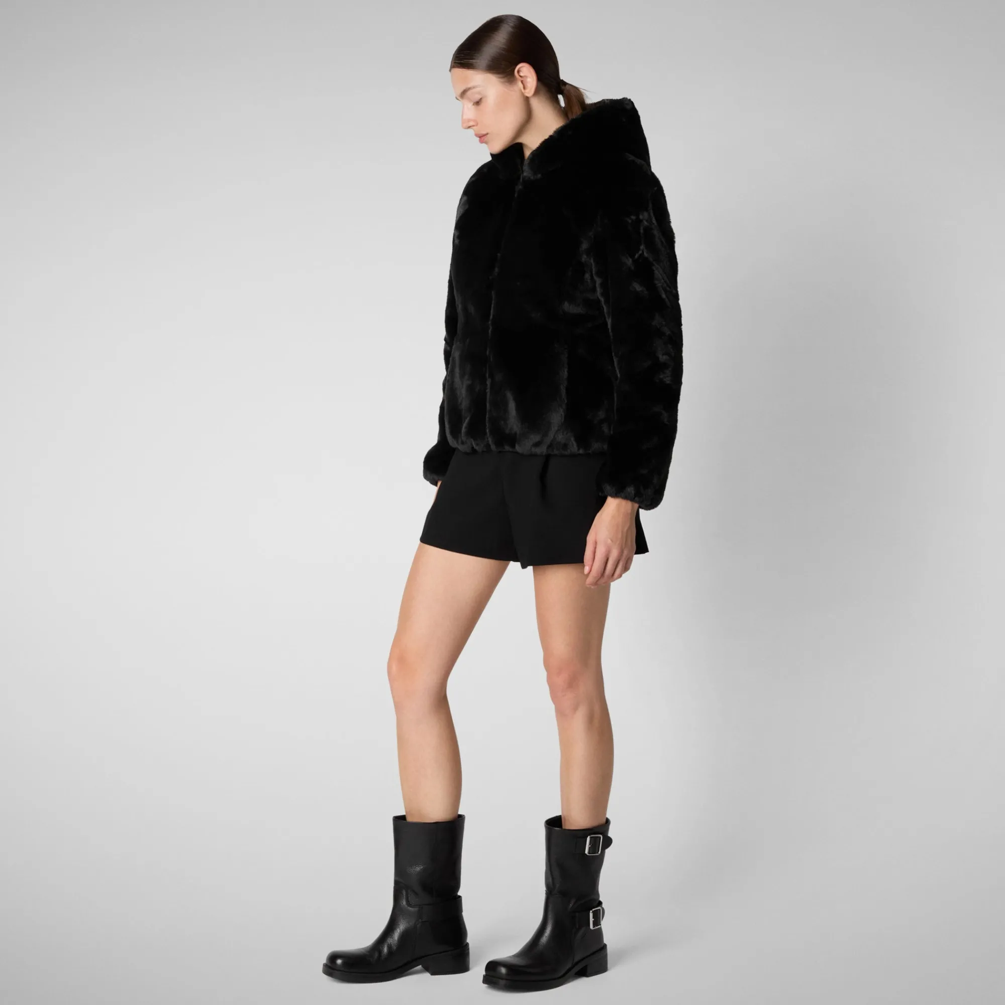 womens_jacket_laila_in_black_2-1.webp Best Sale Save The Duck Women's jacket Laila in Black