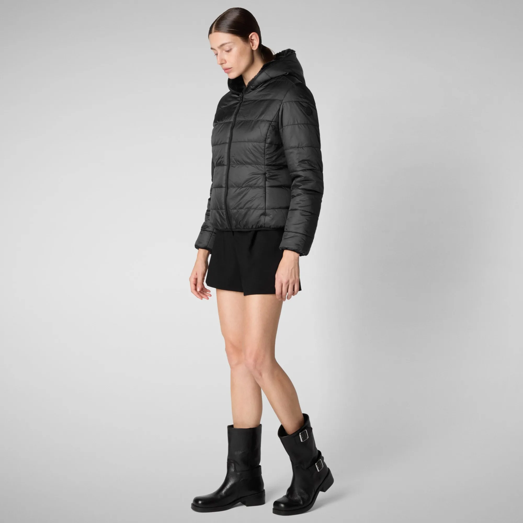 womens_jacket_laila_in_black_3-1.webp Best Sale Save The Duck Women's jacket Laila in Black