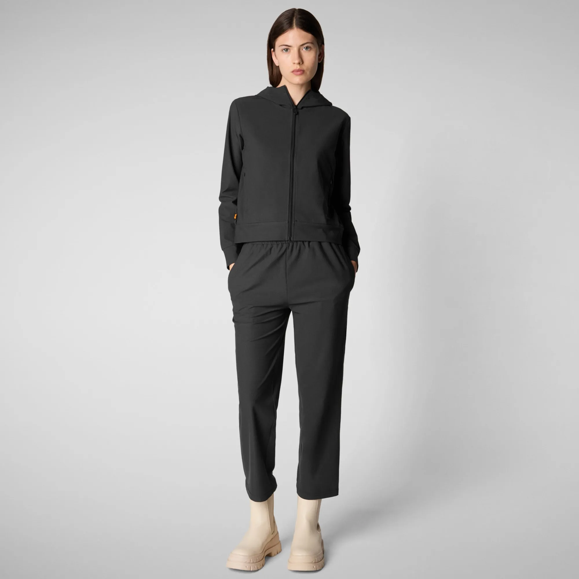 Cheap Save The Duck Women's pant Milan in Black