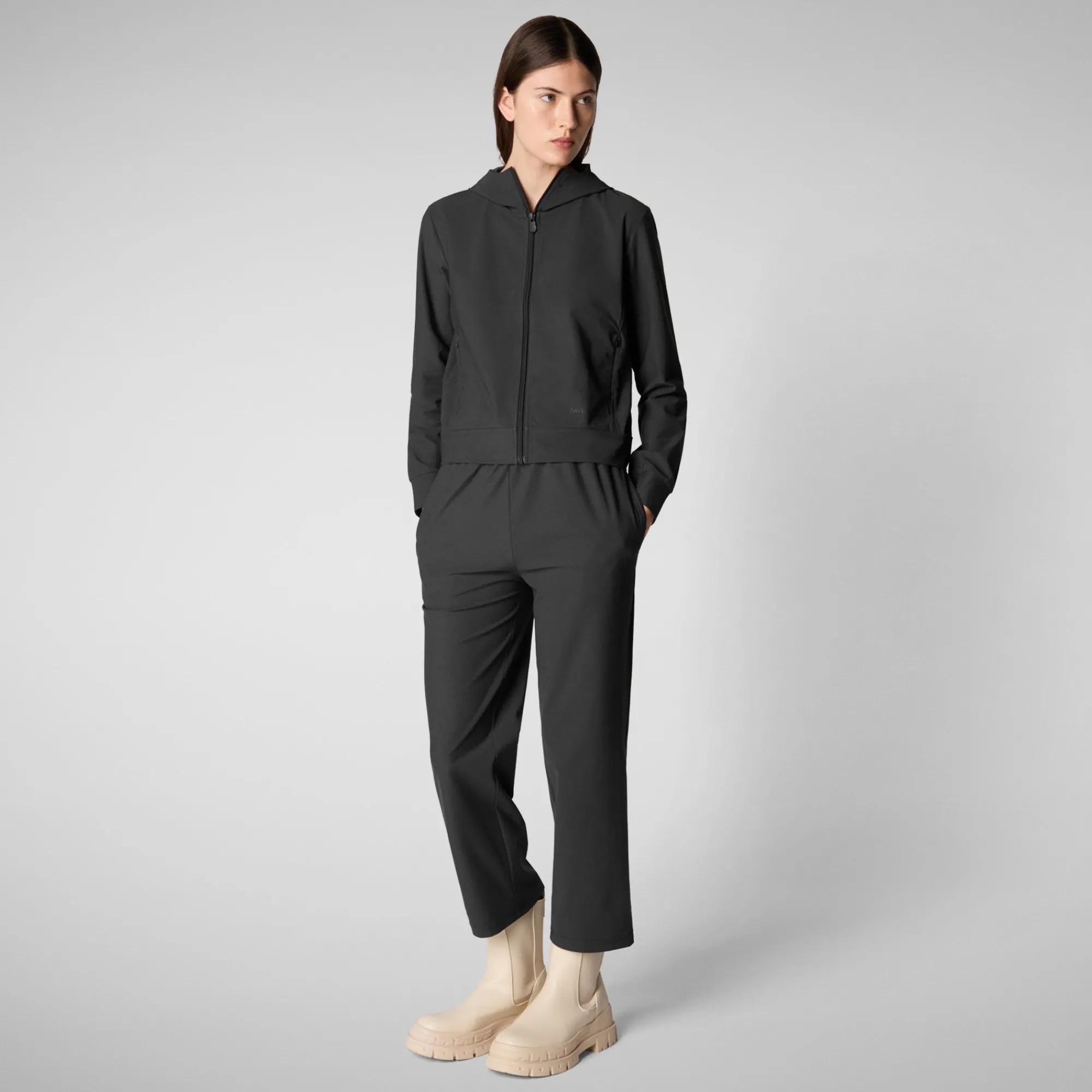 Cheap Save The Duck Women's pant Milan in Black