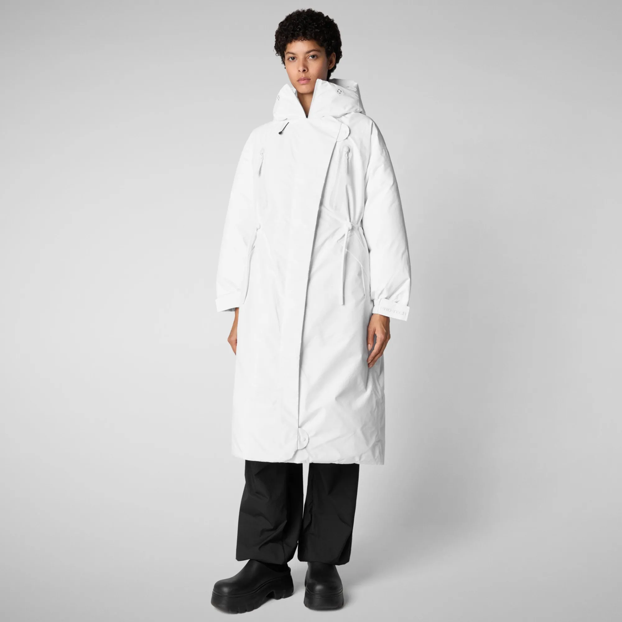 Cheap Save The Duck Women's parka reira in white