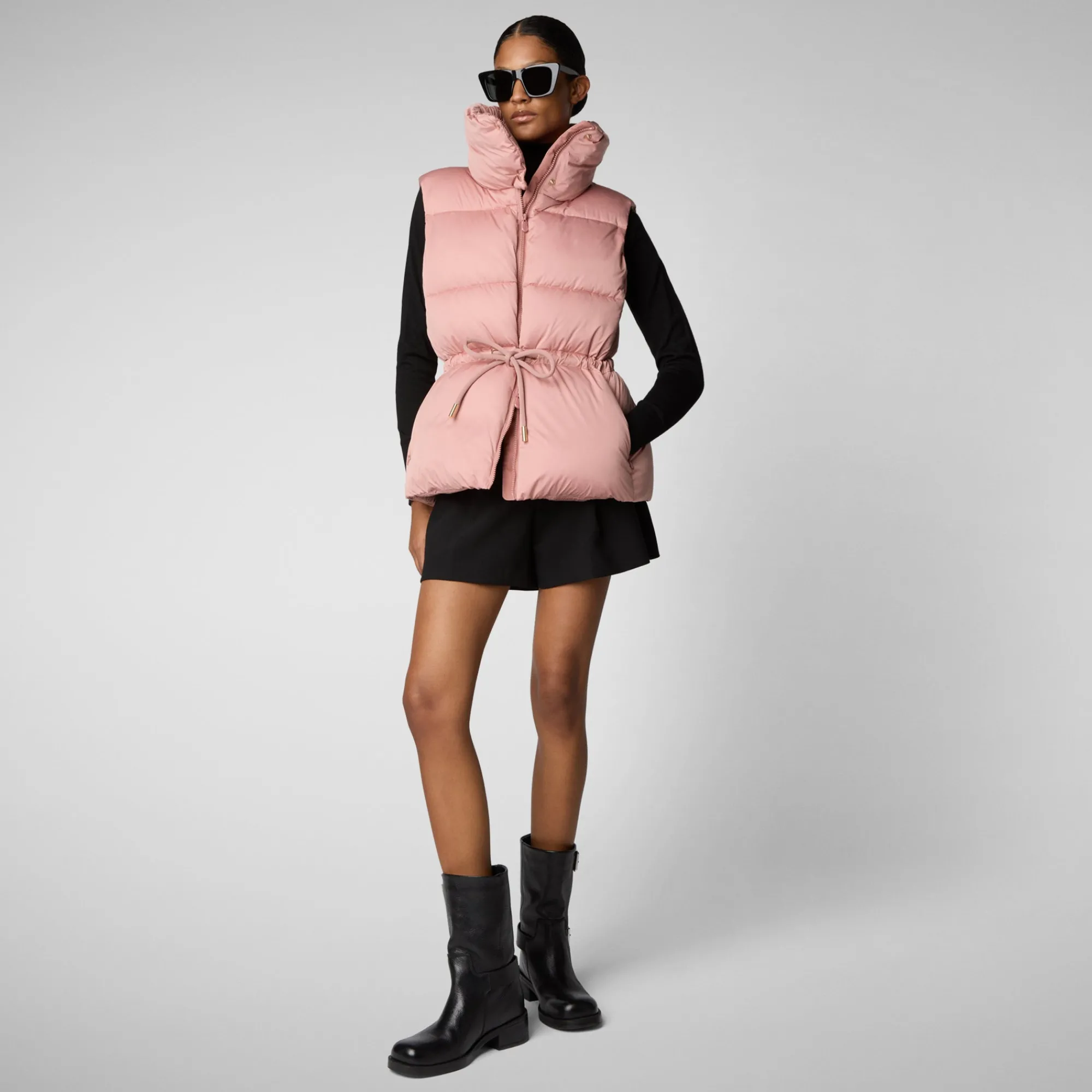 womens_vest_ren_in_misty_rose_2-1.webp Online Save The Duck Women's vest Ren in MISTY ROSE