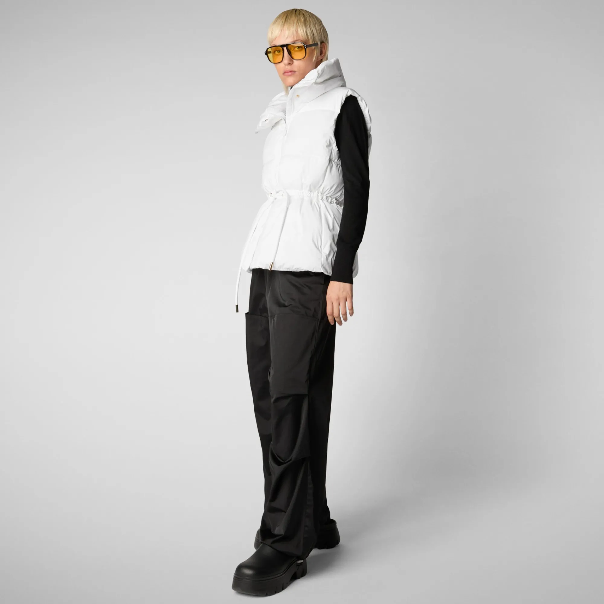 womens_vest_ren_in_white_2-1.webp Cheap Save The Duck Women's vest Ren in White
